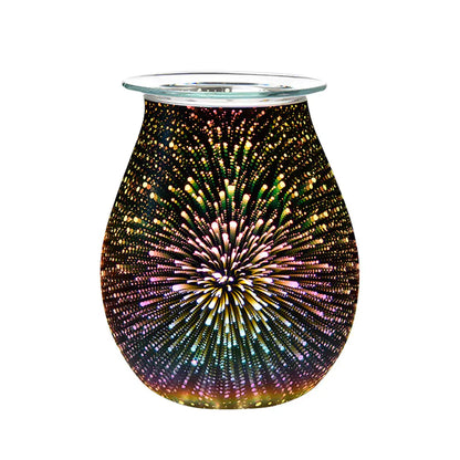 Aromatherapy Lamp with Fireworks Candle Burner