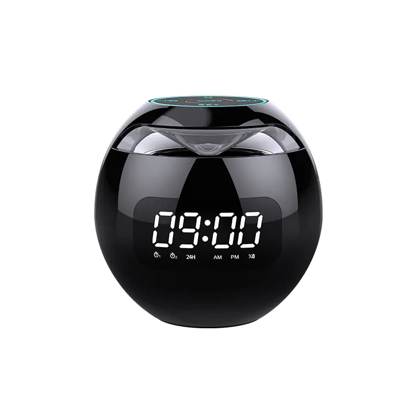 Mini Portable Colorful Bluetooth  Speaker and Alarm Clock