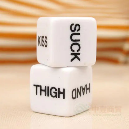 English Couple's Action Dice Set