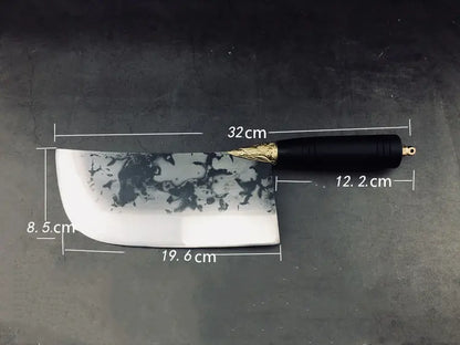 Handmade Chef's Knife - Forged Manganese Steel